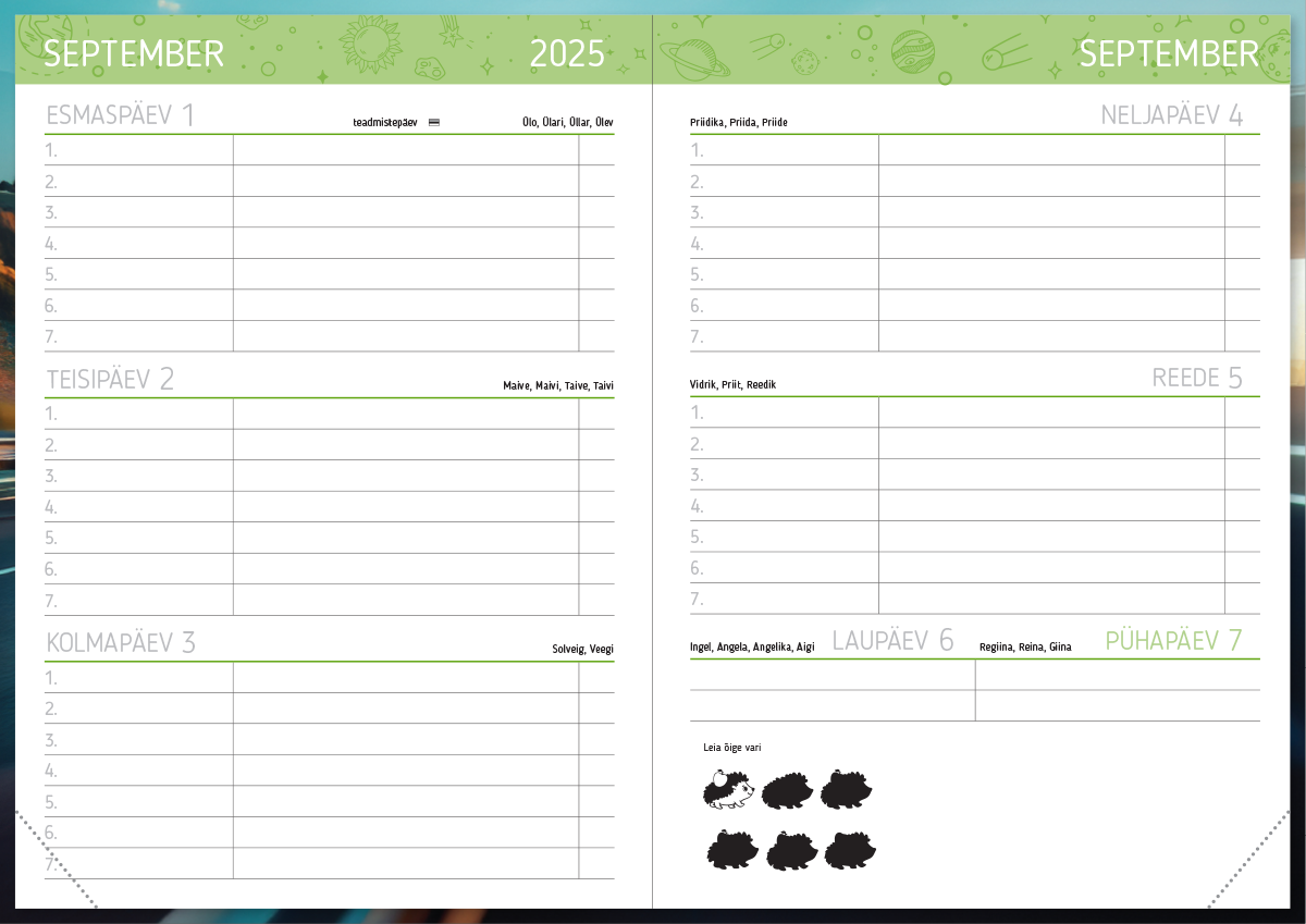 Koolipäevik A5 – pilt 3 | Kasseti Expert