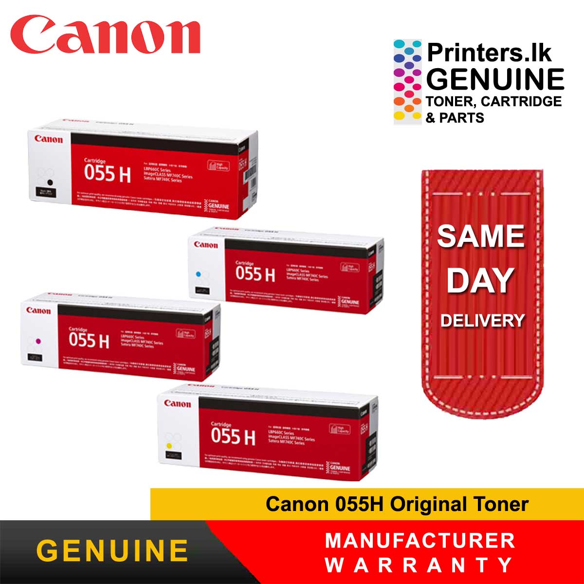 Canon 055H, sinine, 5900lk | Kasseti Expert