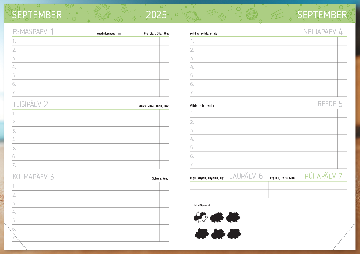 Koolipäevik A5 – pilt 10 | Kasseti Expert