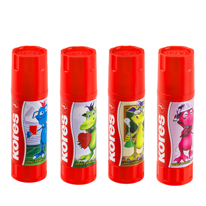 Liimipulk 15 g KORES Fantasy Dragon, 12tk müügialusel | Kasseti Expert