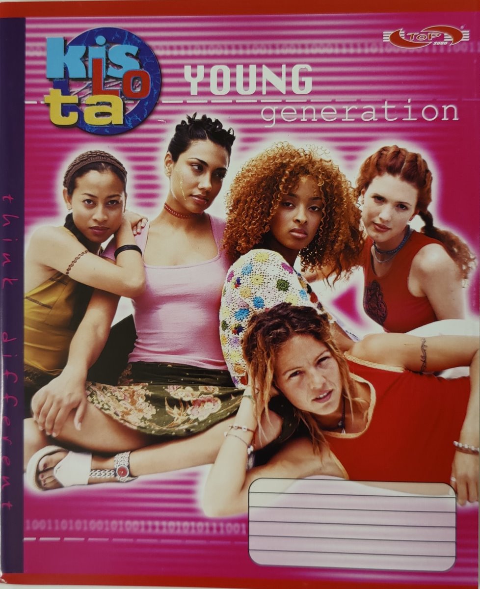 Kaustik A5 96 lehte joon, Young Generation | Kasseti Expert