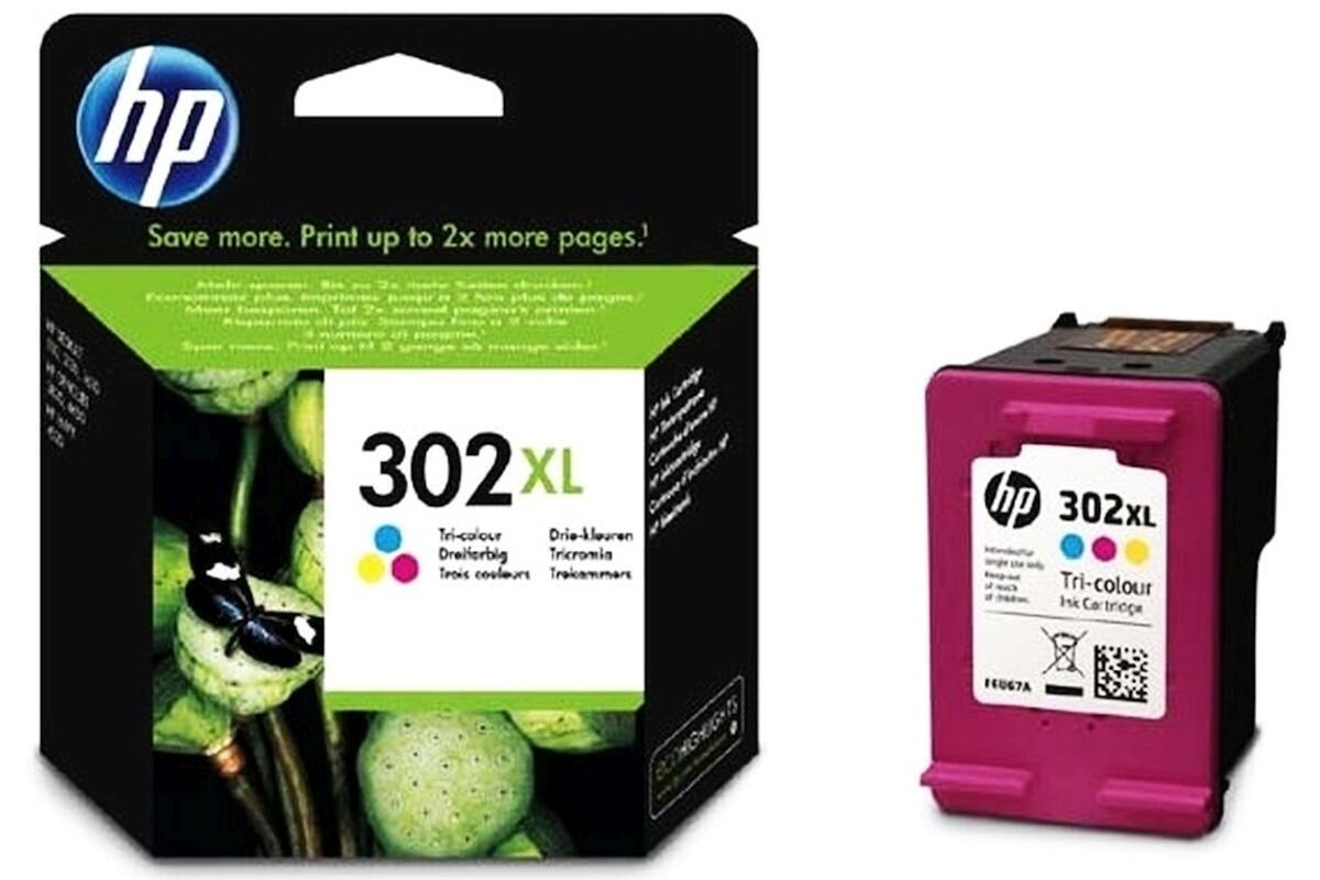 HP 302XL värviline tint, 330 lehte | Kasseti Expert