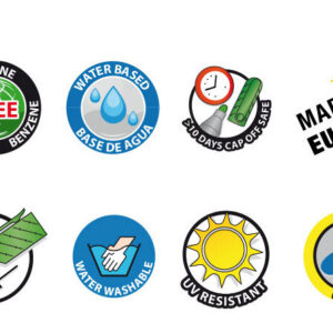 Marker, tahvliploki marker KORES XF1, punane