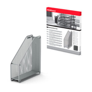 Dokumendisahtel vertikaal metallvõre, hõbe