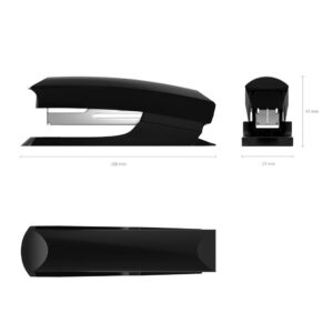 Klammerdaja nr. 10 Eco Classic, 20 lehte, must