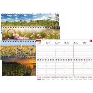Lauakalender CLASSIC, pildiga kartongkaaned