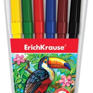 Viltpliiatsid 6 värvi ARTBERRY Super Washable (61830)