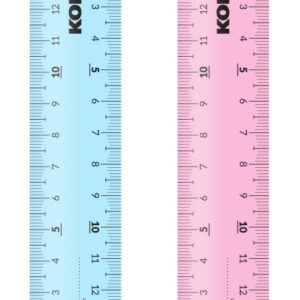 Joonlaud 15 cm KORES roosa või sinine riputuspakis