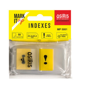 Märkmepaber-järjehoidja Osiris 25,4×43,2mm HÜÜUMÄRK, 50 tk