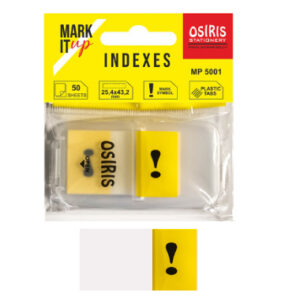 Märkmepaber-järjehoidja Osiris 25,4×43,2mm HÜÜUMÄRK, 50 tk