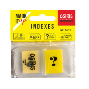 Märkmepaber-järjehoidja Osiris 25,4×43,2mm KÜSIMÄRK, 50 tk