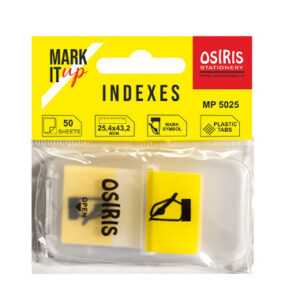 Märkmepaber-järjehoidja Osiris 25,4×43,2mm ALLKIRI, 50 tk