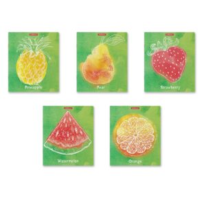 Kaustik A5 48 lehte ruut, FRESH, plastkaas