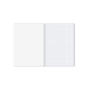 Kaustik A4 48 lehte ruut, GALAXY, plastkaas