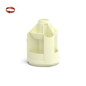 Lauagarnituur pöörlev Mini Desk Pastel, kollane