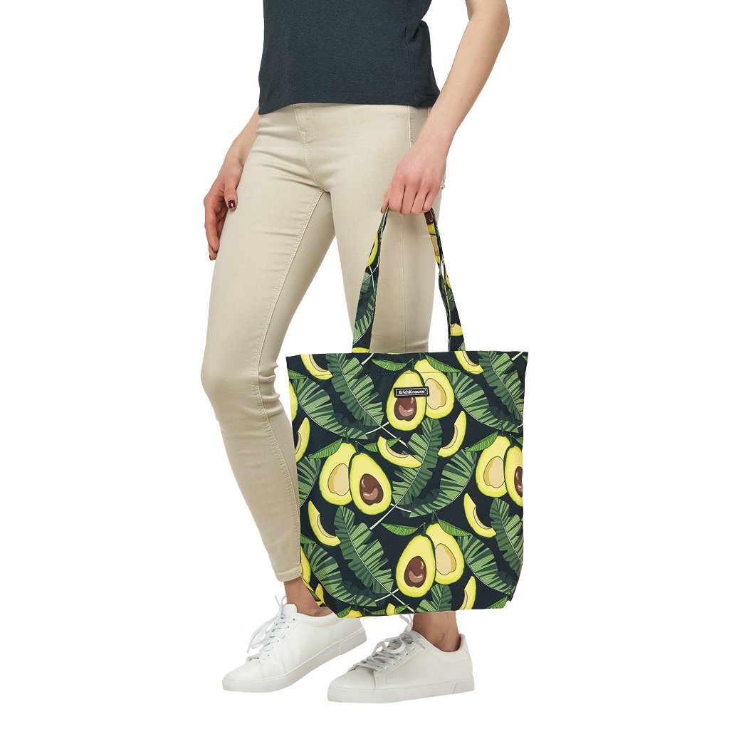 Ostukott tõmblukuga 14L Avocado Night | Kasseti Expert