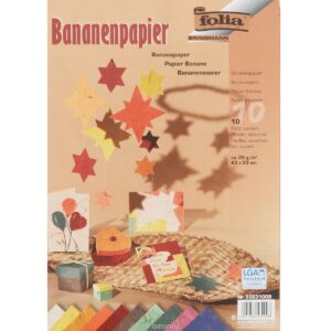 Käsitööpaber Folia 35g 23x33cm (banaanipaber) 10 lehte