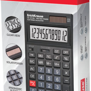 Kalkulaator Krause DC-4412N, 12 kohta, must