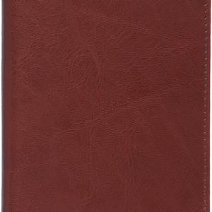 Ruuduline märkmik 76×134 mm, 60 lehte, LUX kaaned – pruun