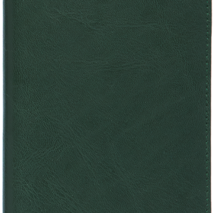 Ruuduline märkmik 76×134 mm, 60 lehte, LUX kaaned – roheline