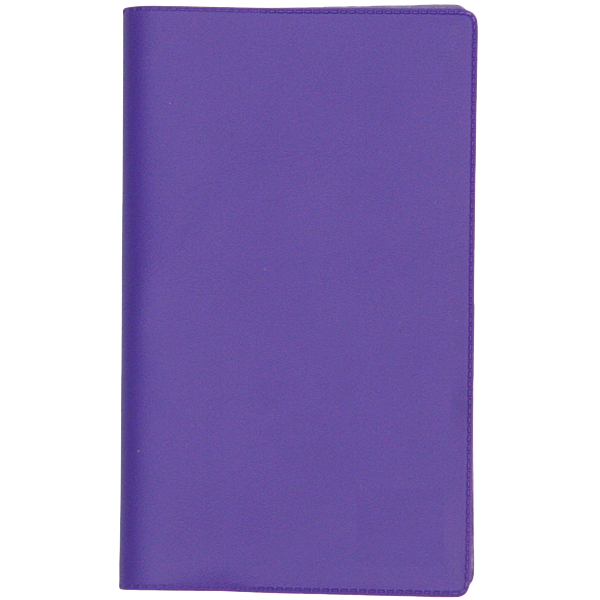 Ruuduline märkmik 76x134 mm, 60 lehte, plastkaaned – lilla | Kasseti Expert
