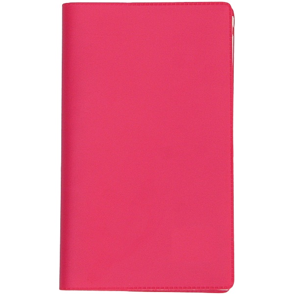 Ruuduline märkmik 76x134 mm, 60 lehte, plastkaaned – roosa | Kasseti Expert