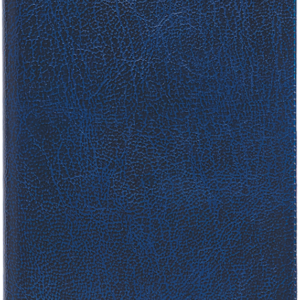 Ruuduline märkmik 76×134 mm, 60 lehte, plastkaaned – sinine