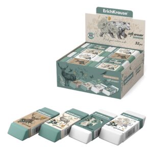 Kustutuskumm Natural Life 60x25x10mm, 32tk müügialusel