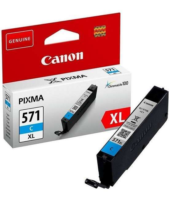 Canon CLI-571XL, kollane - tindikassett | Kasseti Expert