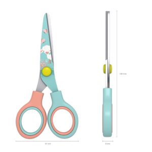 Käärid 13 cm Junior Decor Curly Sheep, ümar ots,  riputuspakis