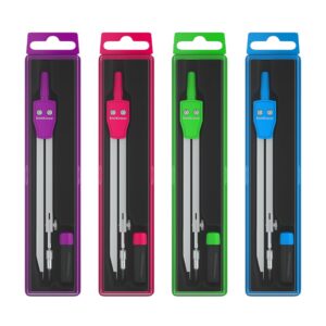 Sirkel südamikuga 13,5 cm SCHOOL, 2 osa, riputuspakis