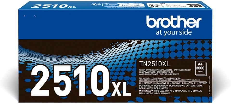 Brother TN-2510XL tooner, must, | Kasseti Expert