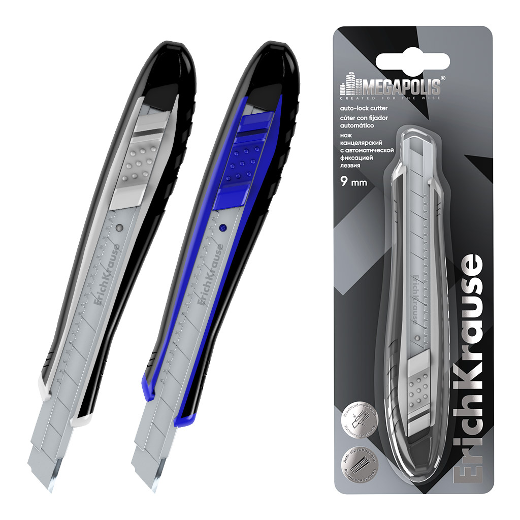 Nuga 9mm Megapolis, assortii riputuspakis | Kasseti Expert