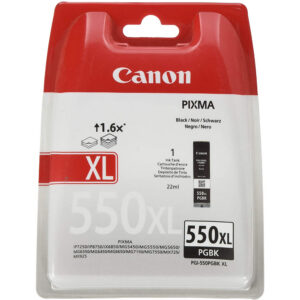 Canon PGI-550PGBK XL must tindikassett, 500 lehte