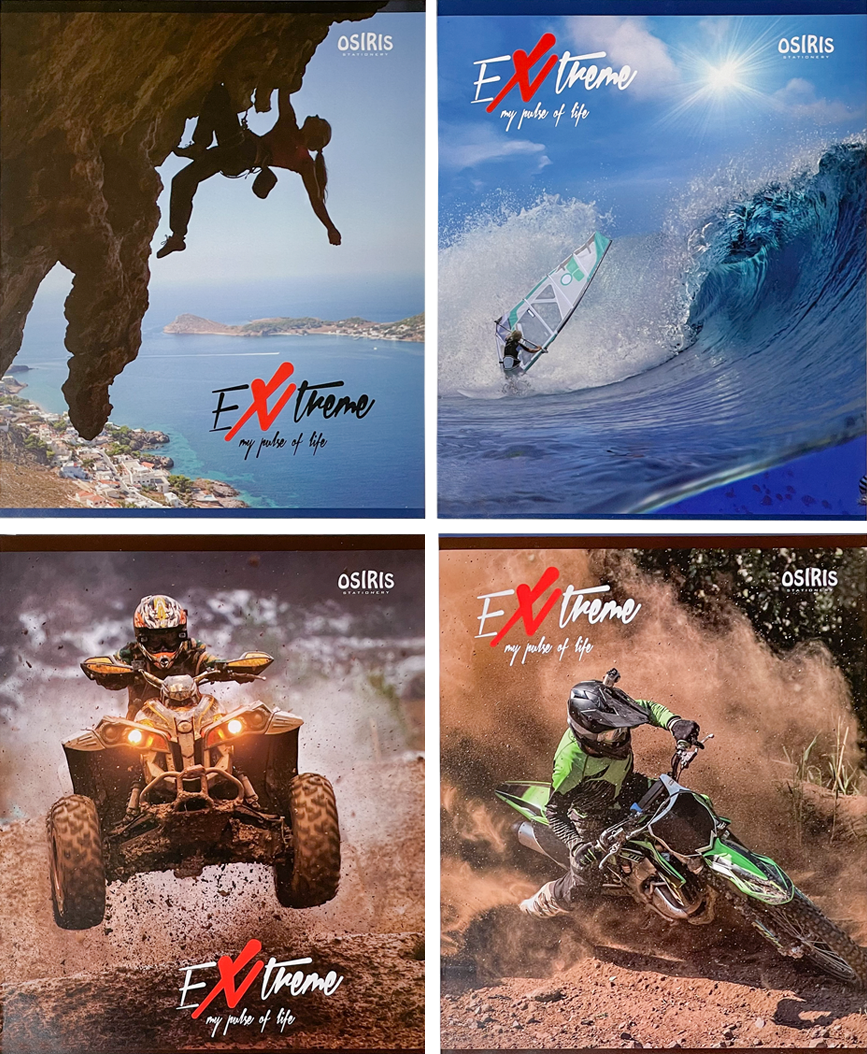 Kaustik A5 48 lehte ruut, EXTREME | Kasseti Expert