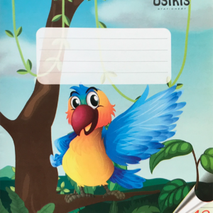 Vihik 12 lehte, 20 joont, loomapildid, 65gr