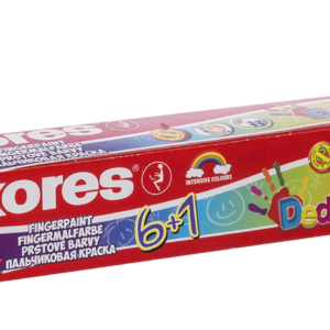 Näpuvärvid 7 värvi KORES Dedi Kolor, 7x30ml