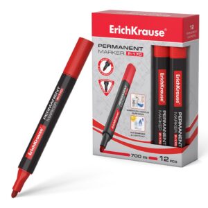 Marker P-170 permanent, 2,0 mm, kooniline punane