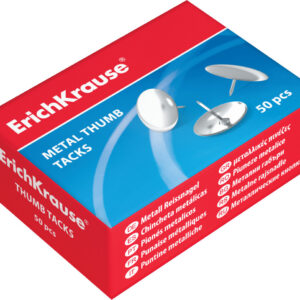 Rõhknaelad hõbe Erich Krause, kartongkarbis 50tk