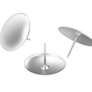 Rõhknaelad hõbe Erich Krause, kartongkarbis 50tk