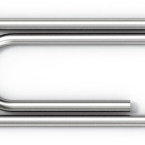 Kirjaklamber 28 mm hõbe, kartongkarbis 100tk