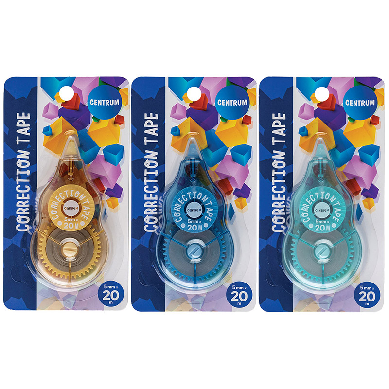 Korrektuurlint 5mm x 20m Centrum riputuspakis | Kasseti Expert