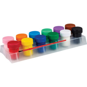 Akrüülvärvid 12 värvi Centrum 20ml, pintsel