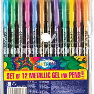 Geelpliiats METALLIC Centrum 1.0, 12 värvi riputuspakis