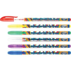 Geelpliiats GLITTER Centrum 1.0, 6 värvi riputuspakis