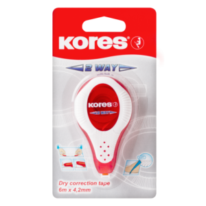 Korrektuurlint 4,2mm x 8m KORES 2 Way, riputuspakis