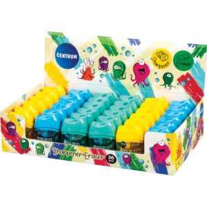 Pliiatsiteritaja kustutuskummiga Centrum