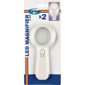 Luup 2x, läbimõõt 50mm Centrum LED, riputuspakis