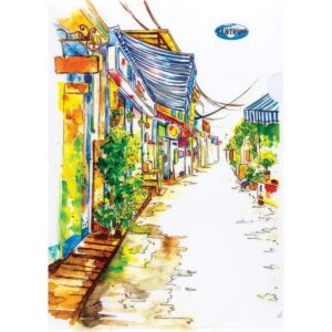 L-tasku A4 COFFEESHOP Centrum, 150mkr, assortii