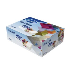 Kustutuskumm Forofis 61x24x11mm, valge, 32tk müügialusel